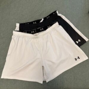 2 pairs Under Armour HeatGear Athletic Shorts